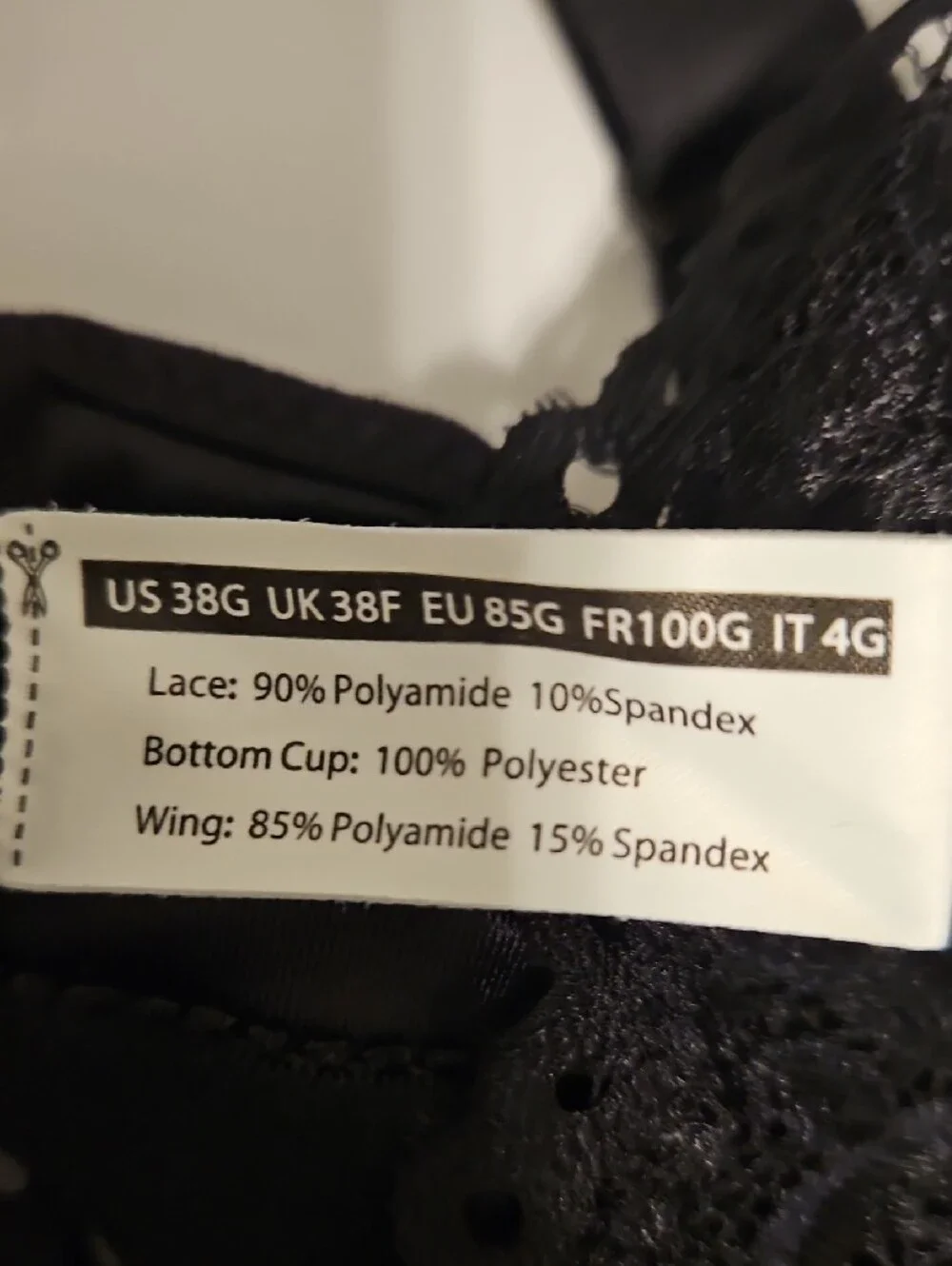 Black Lace-Trim Underwire Bra - Women Intimates